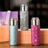 420ml Pure Titanium Thermos Cup With Magnetic Lid And Filter,Double Layer Vacuum Flasks,Bounce Inside Lid,Gifts Water Bottle