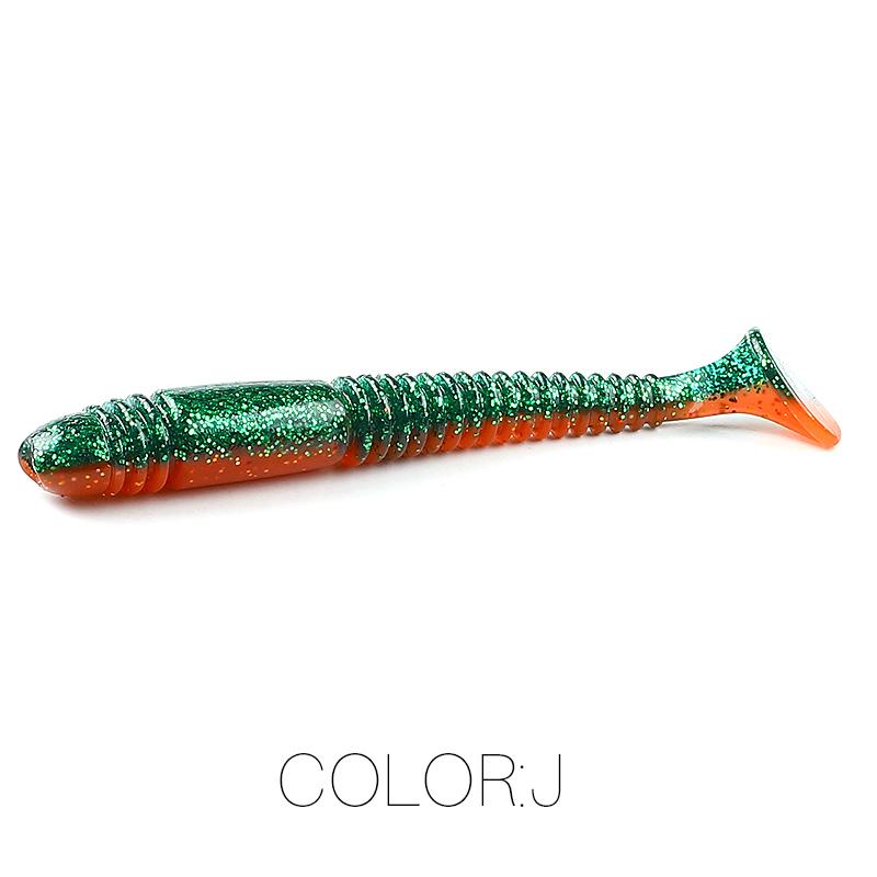 Supercontinent Swing Impact Ring Shad Fishing Lure Soft 8cm/10cm Baits Swimbait Jigging Lure Artificial Baits