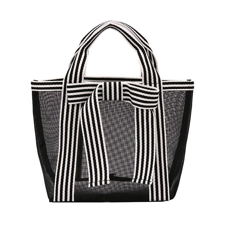 

Simple Korean Transparent One-shoulder Tote Bag Ins Niche Fashionable Large-capacity Multi-function Handbag Under Armpit