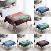Psychedelic Forest Tablecloth Rabbit  Anti-Stain Waterproof Rectangular Kitchen Dining Table Home Decor