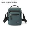 Men Casual Small Handbag Waterproof Nylon Crossbody Bags 12inch Men's Business Office Messenger Bag Shoulder Flap Bag XA33C