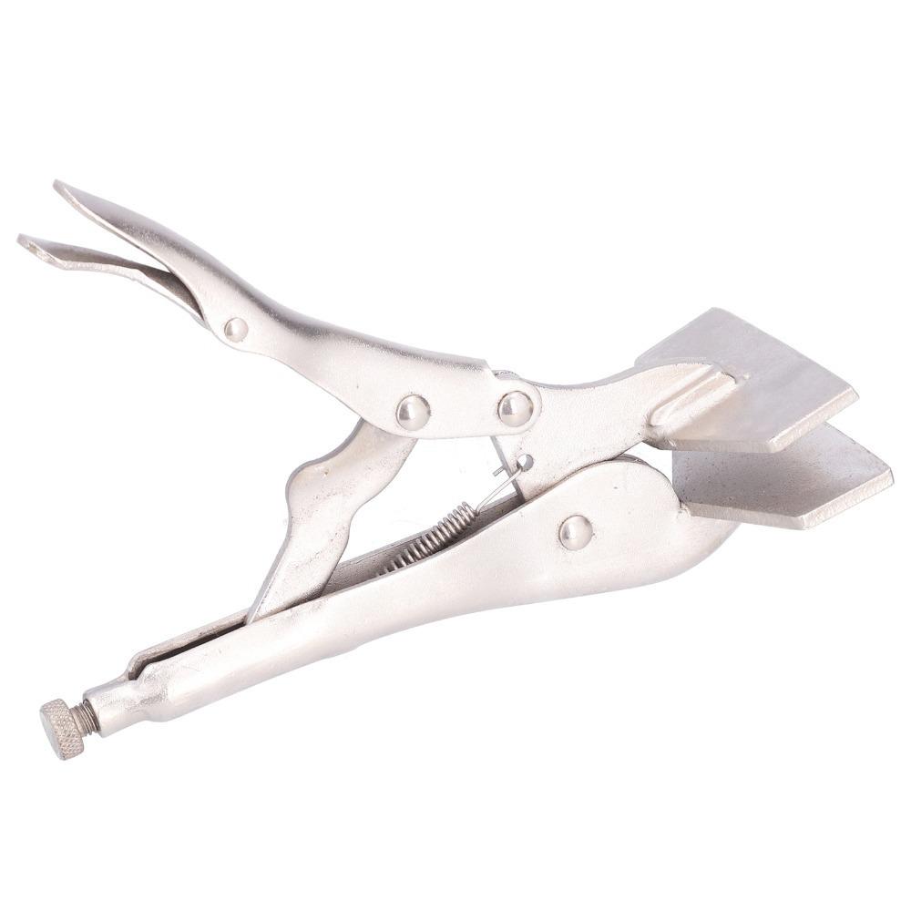 Steel Flat Locking Pliers Adjustable Opening Locking Sheet Metal Clamps Welding Parts
