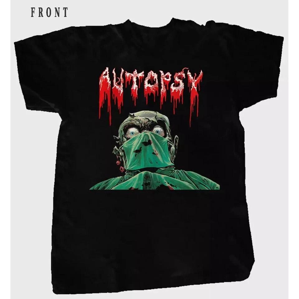 Новая ретро-винтажная футболка группы Autopsy S-5XL Унисекс XXL
