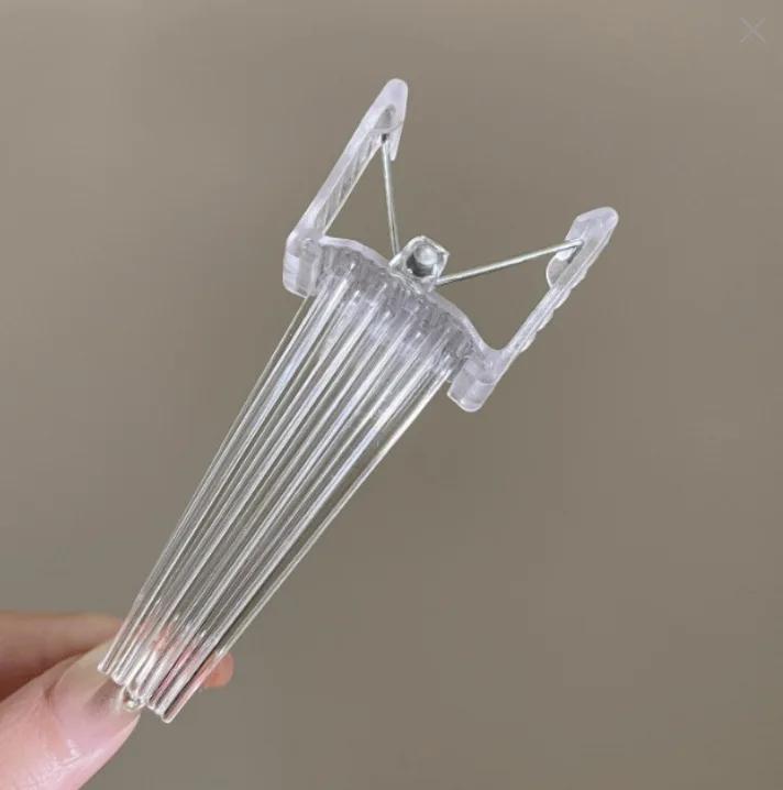 

Bangs Fluffy Clip Sponge Root Curling Iron Easy to Handle Men s and Women s Bangs Fluffy Clipboard Hair Styling Hair Clips белый