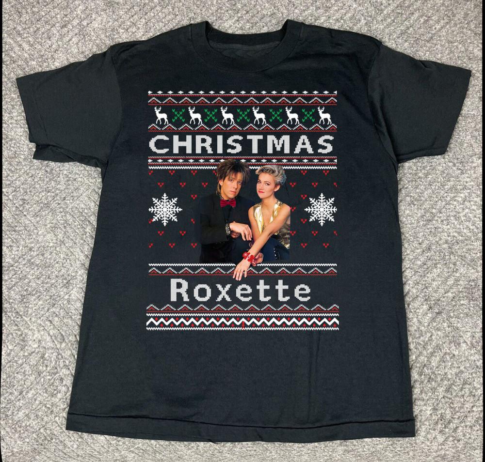 Roxette Music Band Christmas Gifts Unisex T-Shirt All Size S-5XL QX909 Unisex T-Shirt M