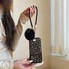 Winter Floral Hand Strap Case for iPhone 17/16 Pro Max/15/14