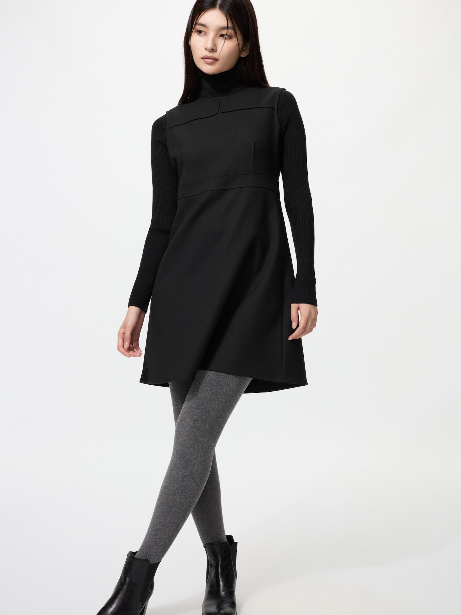 

Утепленные колготки Uniqlo Heattech Boa 08 DARK GRAY/WOMEN M