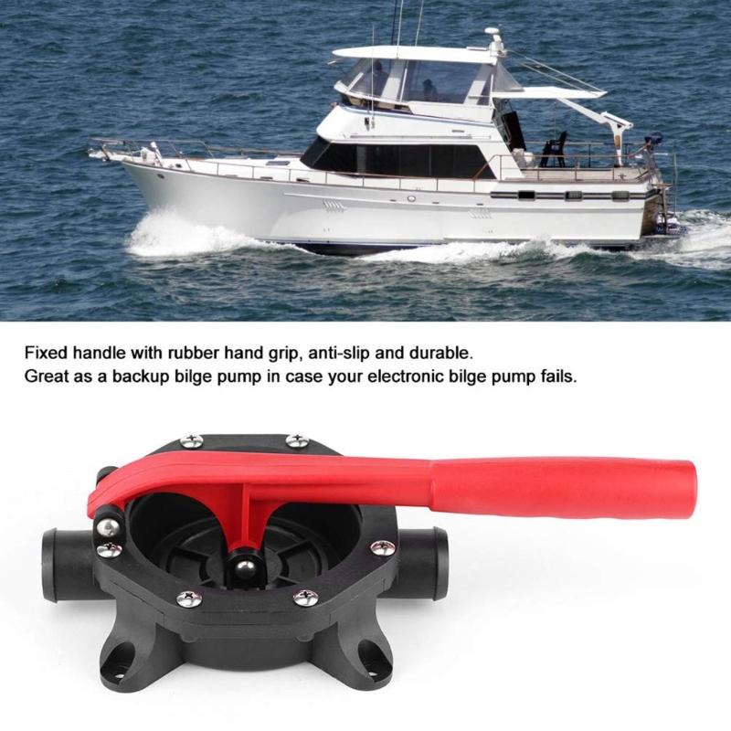 Marine Hand Pump For Emergency Bilge Water Transfer Manual Operation Self Priming Hand Pump Manual Bilge Pumps