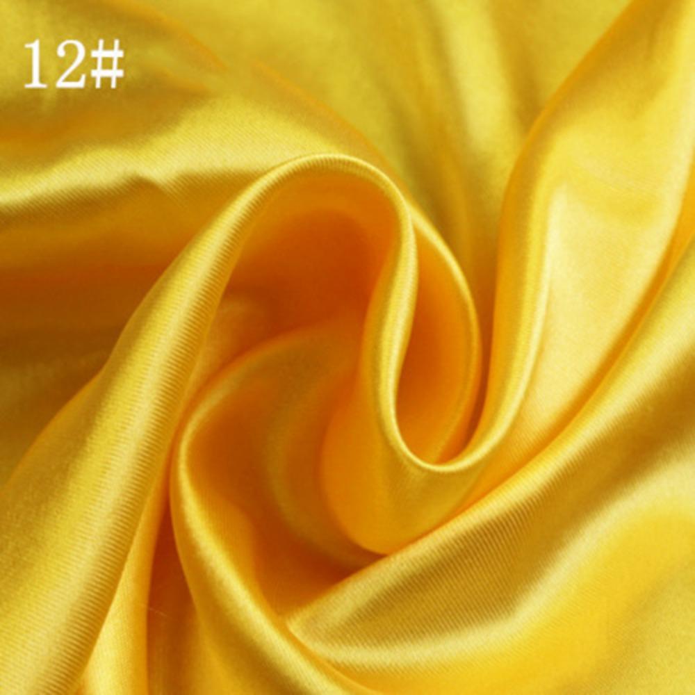 DIY 150*100cm Satin Fabric Handmade Imitation Silk Sewing Material Solid Color Clothing Fabric For Clothing Gift Box
