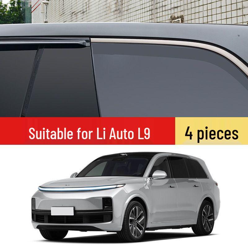 Li Auto L9 Car Window Sun & Rain Guards - Modified Accessories & Visors for Weather Shielding and Decoration