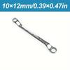 Dual Head Plum Wrench Chrome Vanadium Steel Dual-purpose Wrench Repair Tool Dual Head Wrench