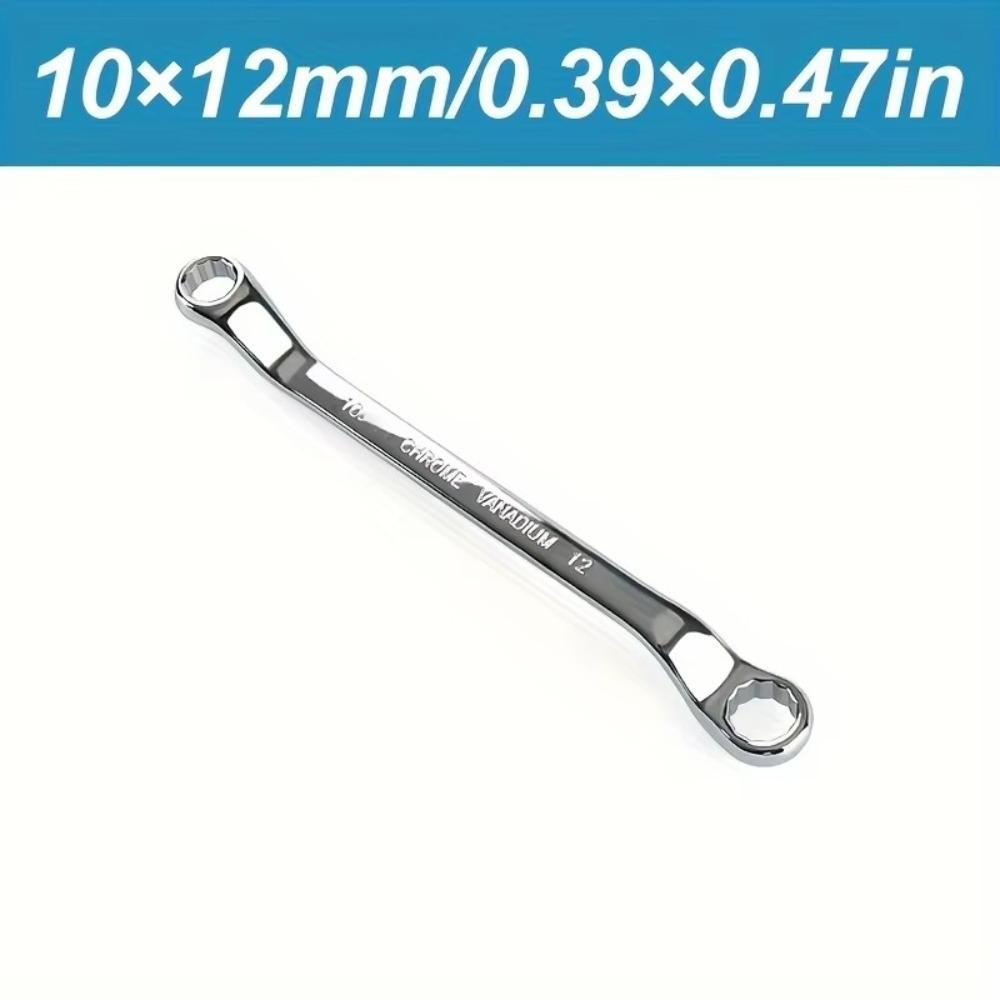 Dual Head Plum Wrench Chrome Vanadium Steel Dual-purpose Wrench Repair Tool Dual Head Wrench