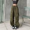 Trendy High Waist Loose Cargo Joggers for Women