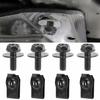 Car Body Bolts U Type Nut Clips M6 Automobile Bumper Fender Rivet Engine Cover Undertray Splash Shield Guard Liner Screws Clips