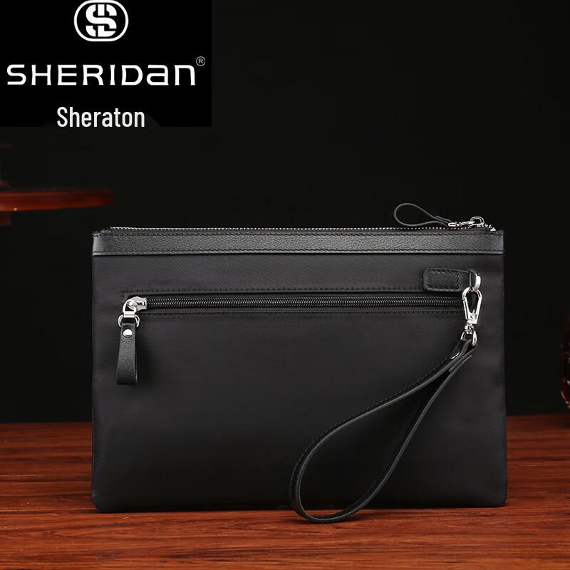 Sheraton Herrenmode Leder-Clutch