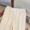 Extra Large Women's High-Waist Winter Velvet Pants, Loose Fit, Sizes Up to 300 Jin, Style 5183