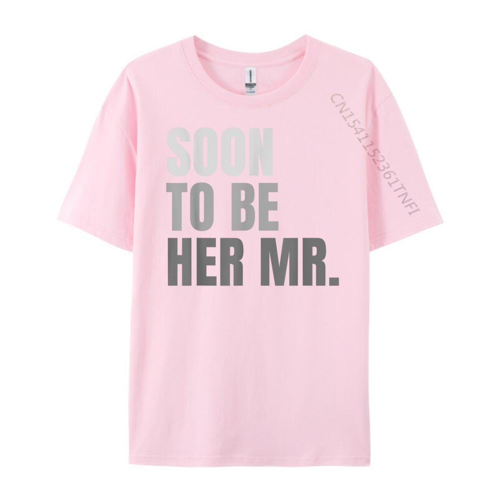 Soon To Be Her Mr Future Husband Black Graphic T Shirts Winter Man Clothes Graphic