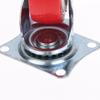 4 Pack Industrial Universal Swivel Caster Wheels Heavy Duty PVC Castors for Camping Trailer Trolley Workbench 105lbs Load Capacity