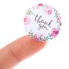 500 Labels/roll Thank You Sticker seal labes flower Stationery sticker