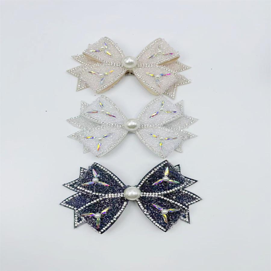 

Handmade Rhinestone Pearl Bow Detachable Shoe Buckle Jewelry for Women s Shoes