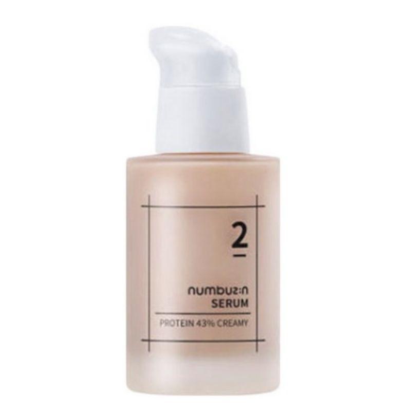 Numbuzin No.2 Protein 43% Cream Serum Elasticity Firming Moisturizing Serum 50ml