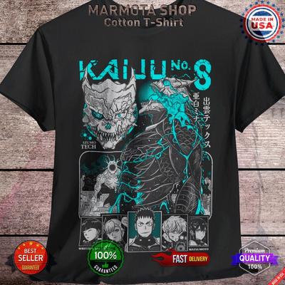 Kaiju No 8 Mina Shiro Maglietta Kaiju Anime Maglietta Morbida Tutte le Taglie Unisex Otaku