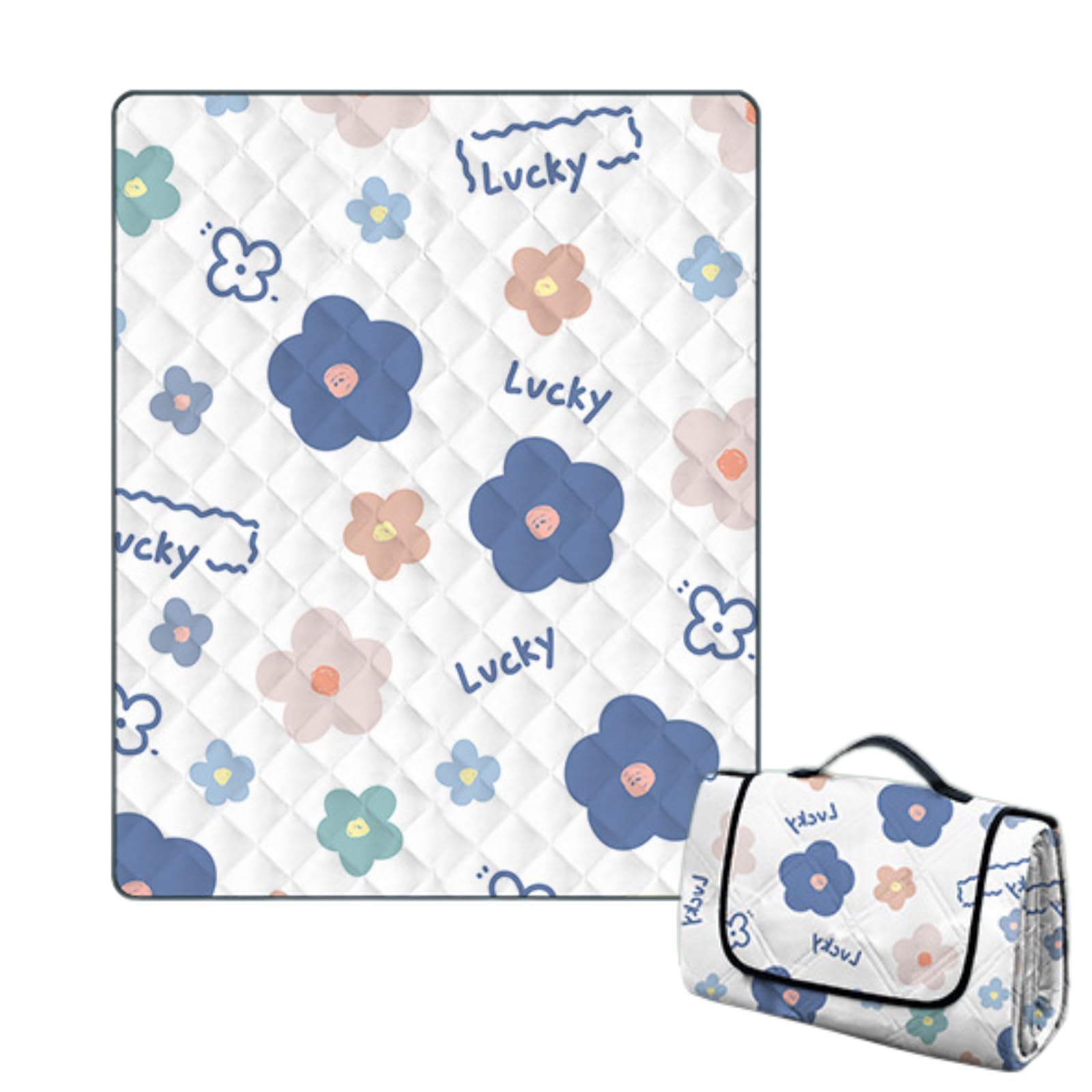 

Sunny Glow Большой Пикник Пикник для Полевых Видов Спорта 150 x 200 Подходит для Использования на Открытом Воздухе Простынь, Коврик, Водонепроницаемый, Легкий, Влагостойкий, Складной,