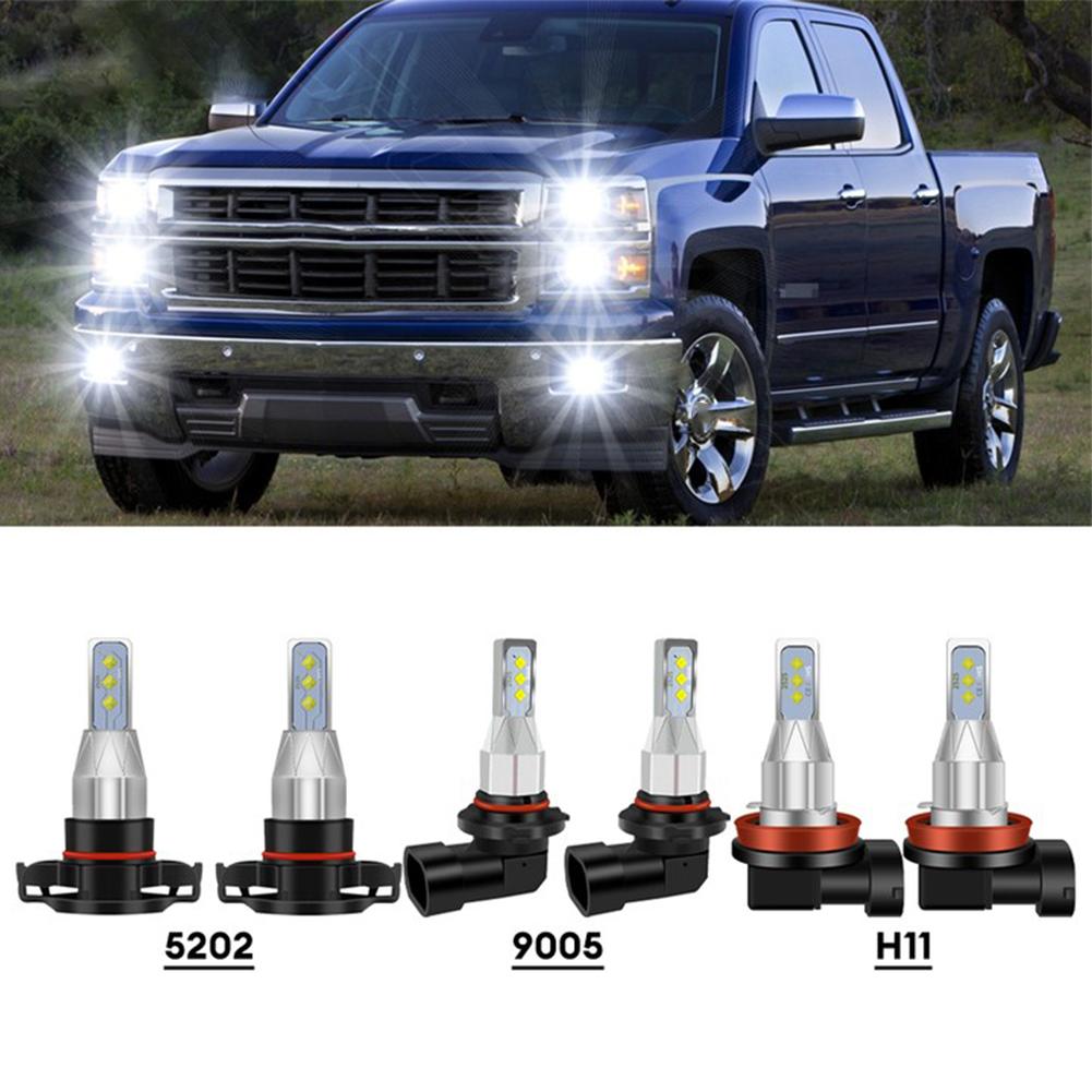 

6000K Фары светодиодные 80 Вт 9005 Алюминиевый сплав Серебристый