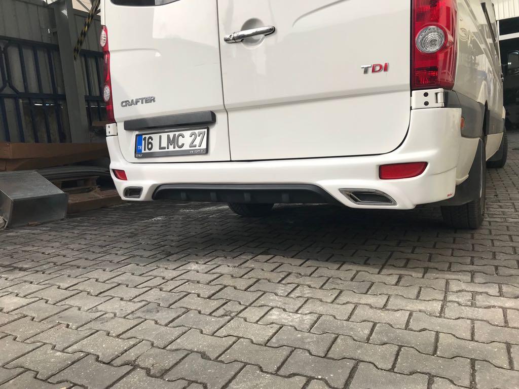 

Rear bumper cover V2 (for painting) for Volkswagen Crafter 2006-2016