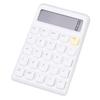 Solar Calculator 12 Digits Large Display Responsive Mechanical Buttons Cute Basic Standard Calculator for   Study