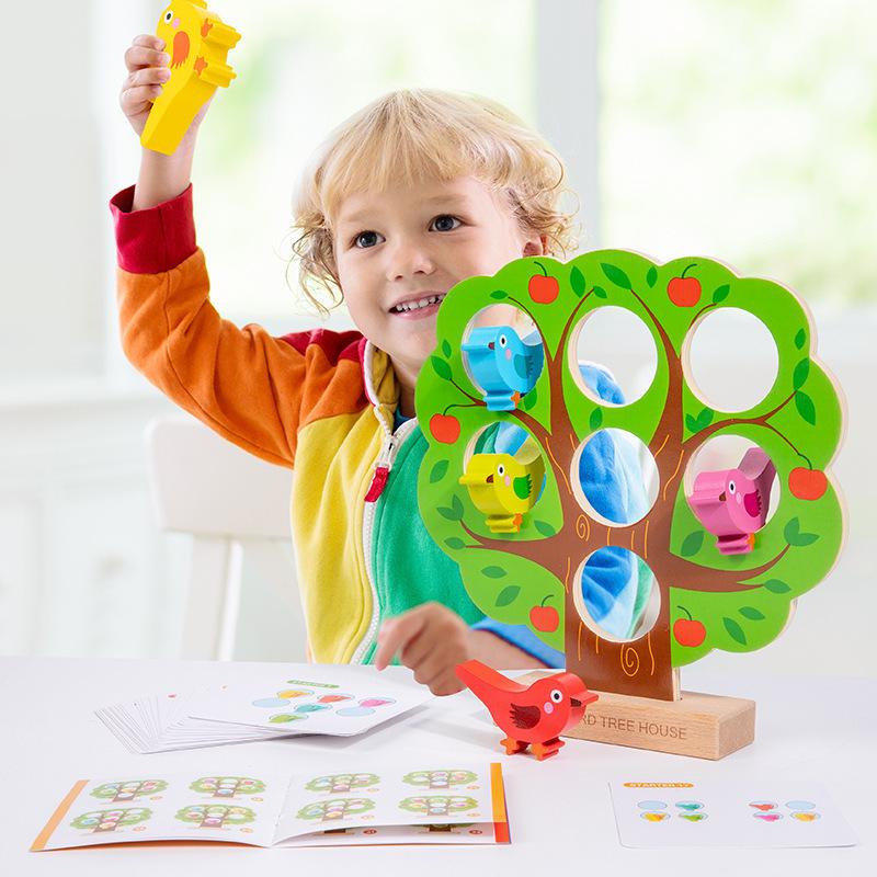 Little Birds Settle Down: Educational Parent-Child Matching Game