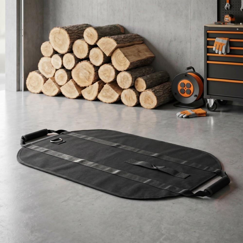 With Handle Wood Carrying Bag Large Capacity Log Tote Bag Outdoor Fire Pit
