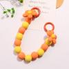 Ins Colorful Beaded Bracelet Flower Pendant Phone Chain Phone Holder Case Chain Flower Anti-Lost Chain Hanging Jewelry