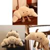 Croissant Bread Plush Toy With Super Soft Short Pile For Kids Gift And Play