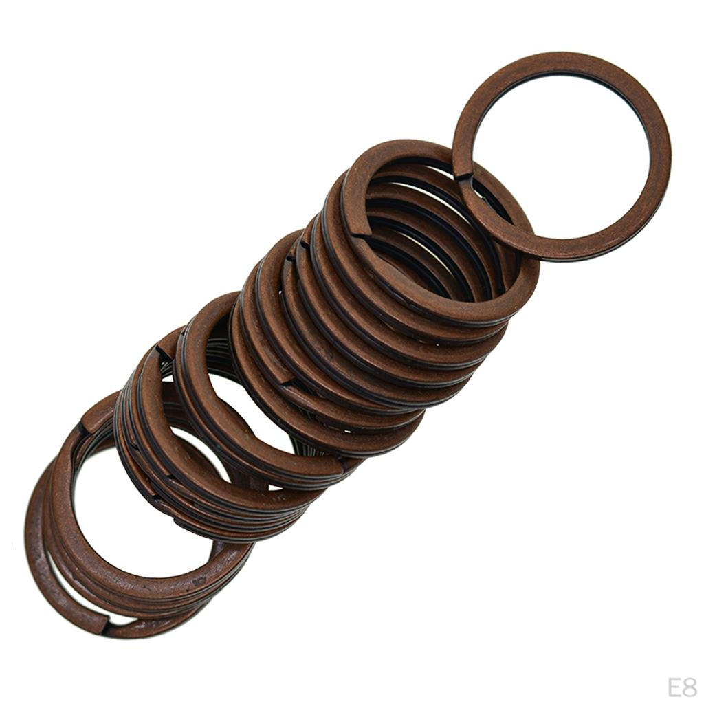 20 buc inele metalice în vrac pentru meșteșuguri cu breloc