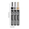 Car Touch-Up Paint Pen – Black Interior Console Silver Wheel Hubs One-Step Scratch Repair Restoration Touchup Paint2