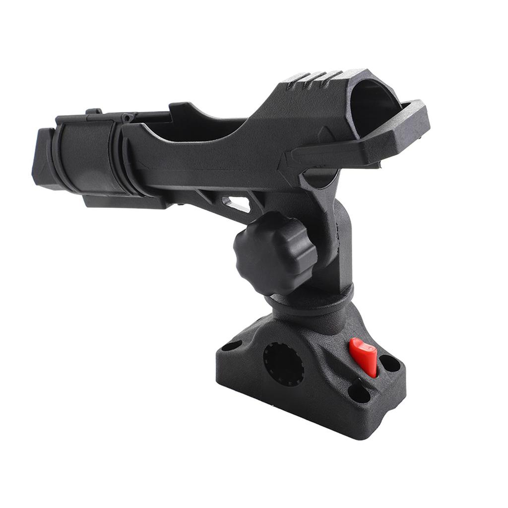 Fishing Rod Bracket 360 Degrees  Rotatable Angle Adjustable Fishing Rod Holder for Kayaks Canoes