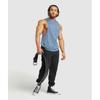 Gymshark React Drop Arm Tank Faded Blue A2a8o Ucmg