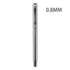 Metal Fountain Pen Curved Nib Smooth Writing Calligraphy Pen 0.38/0.8/1.3mm Tip Writing Signature Pen School Office