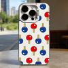 Sport Ping Pong Case for iPhone17 16 15 14 13 12 11 Pro Max Plus Air 16E X XR XS Max Hard Shockproof Bumper Cover