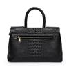 Nuova Borsa da Mano da Donna di Alta Gamma con Motivo Coccodrillo in Pelle di Mucca Versatile Borsa da Lavoro per il Pendolarismo