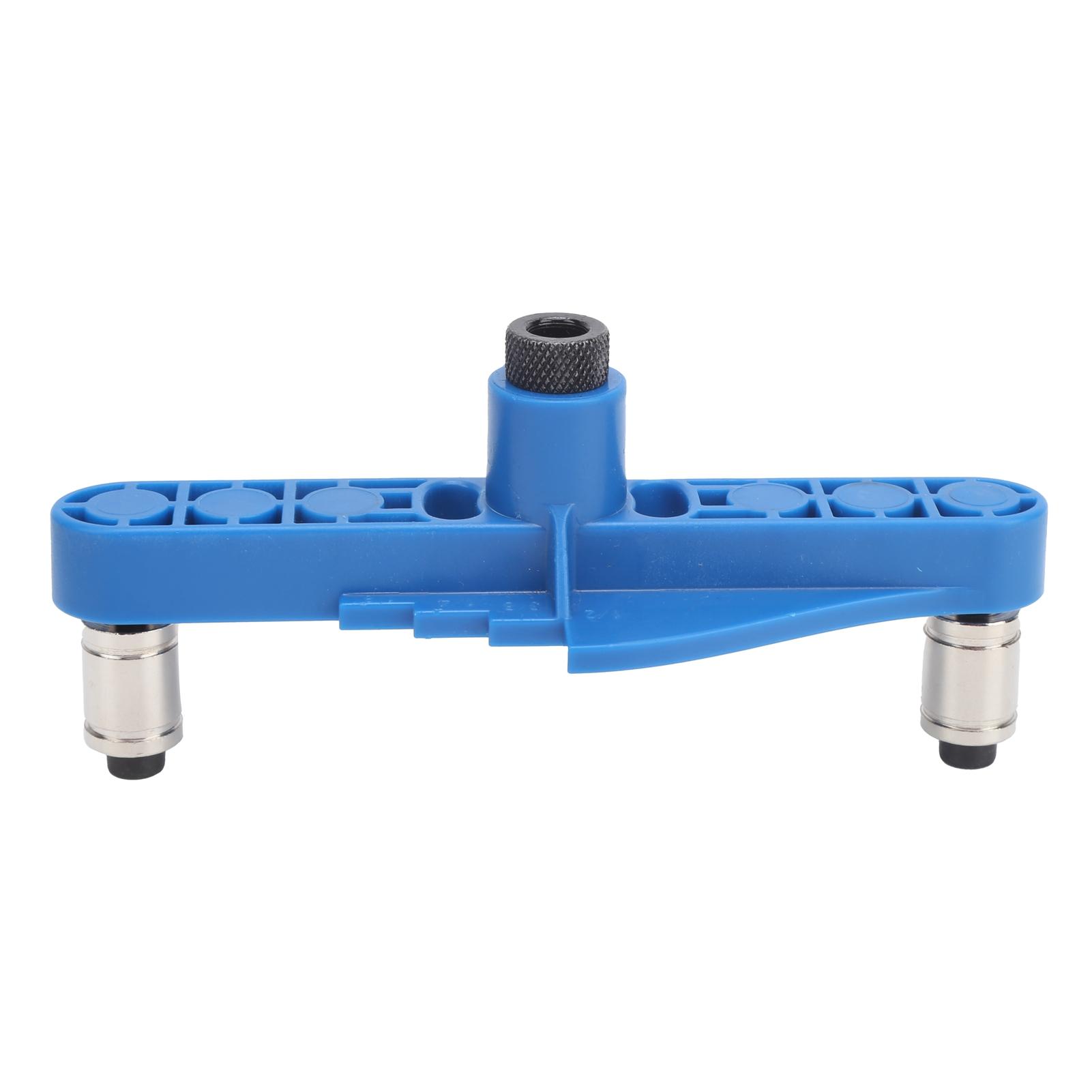 

Набор локаторов для прямых отверстий 2 в 1 Дюбельный кондуктор Направляющая для сверления Пуансон для отверстий Деревообработка Столярное дело