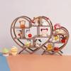 DIY Dollhouse Miniature Bogu Mini Furniture Model Display New Stand Storage Rack