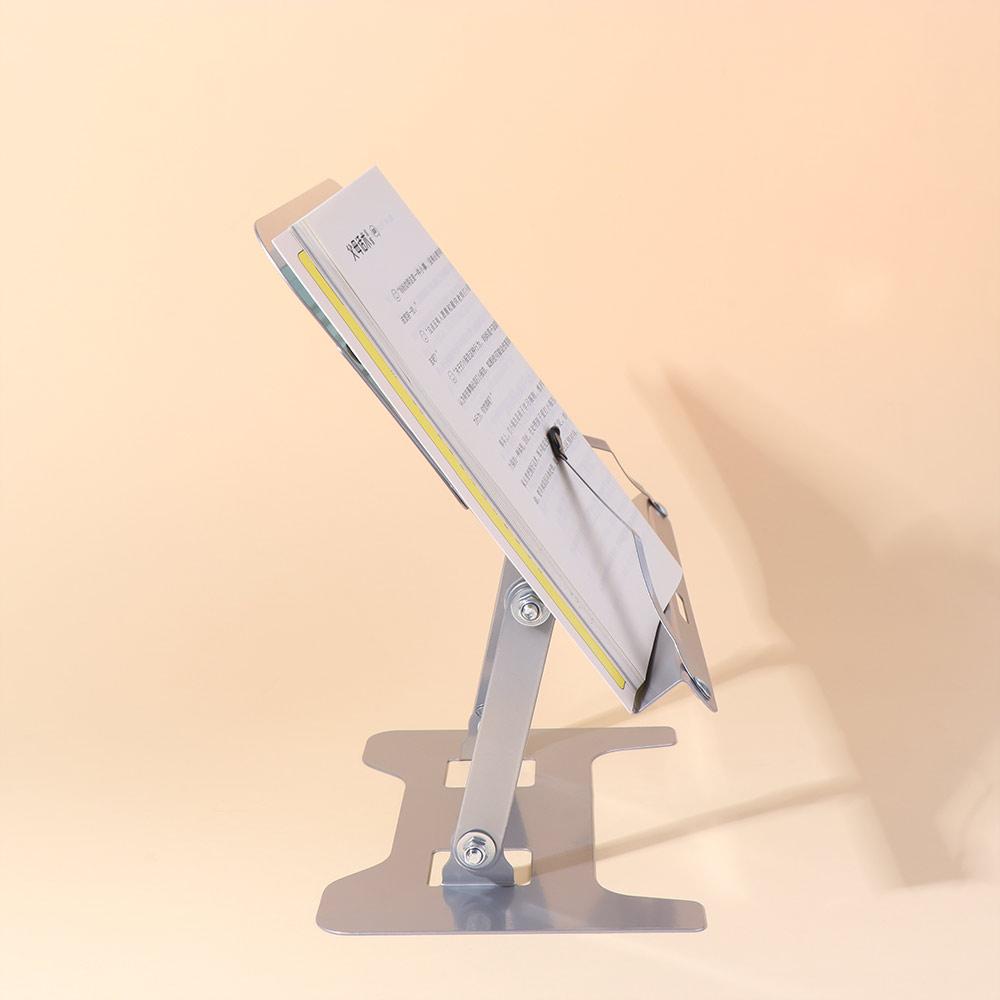 Foldable Reading Bookshelf Adjustable Angle Reading Bracket Book Holder Tray Computer