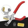 Creative Handheld Silent Leather Punch Pliers 4mm Diamond Stitch Chisel Craft Sewing Punch Tool For Leather Goods Making