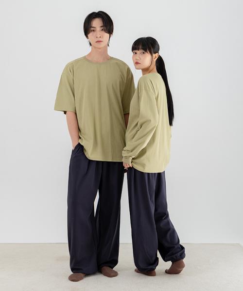MOREOUT Women'S Yoga Unisex Cotton Elastic Waist Pants 5Pp5590 (A Type)