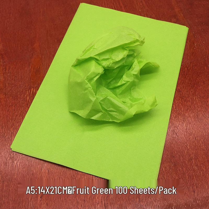 A5 Sydney Color Series DIY Mixed-Color Thin Page Notebook and Wrapping Paper