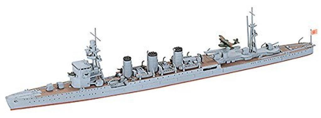 Tamiya Waterline Series 321 Imperial Japanese Navy Light Cruiser Kinu Plastic Model Kit 31321 1/700 No.