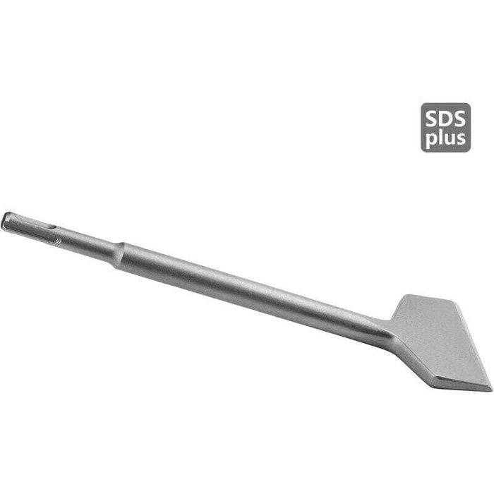 Burin SDS-Plus coudé 250 x 75 mm pour carrelage – acier trempé AIMOONSA