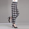 Floral Ice Silk Wide-Leg Pants for Women - Airy, Casual, Nine-Tenths Length